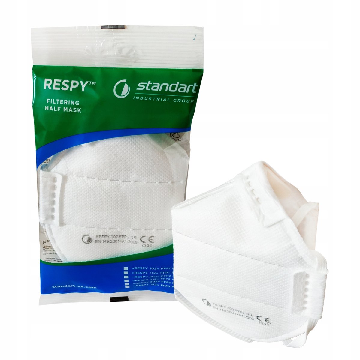 Respy 202 FFP2-filtermaskers - 10 stuks