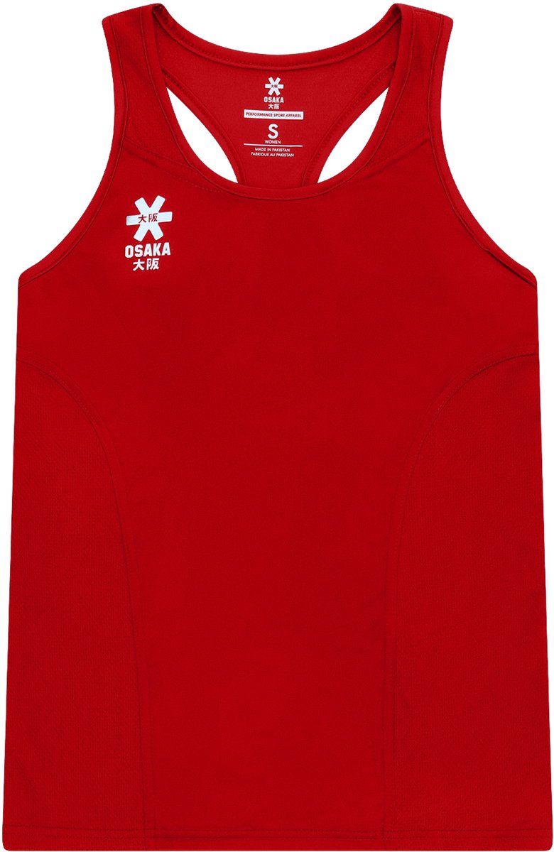 Osaka Women Singlet Rood