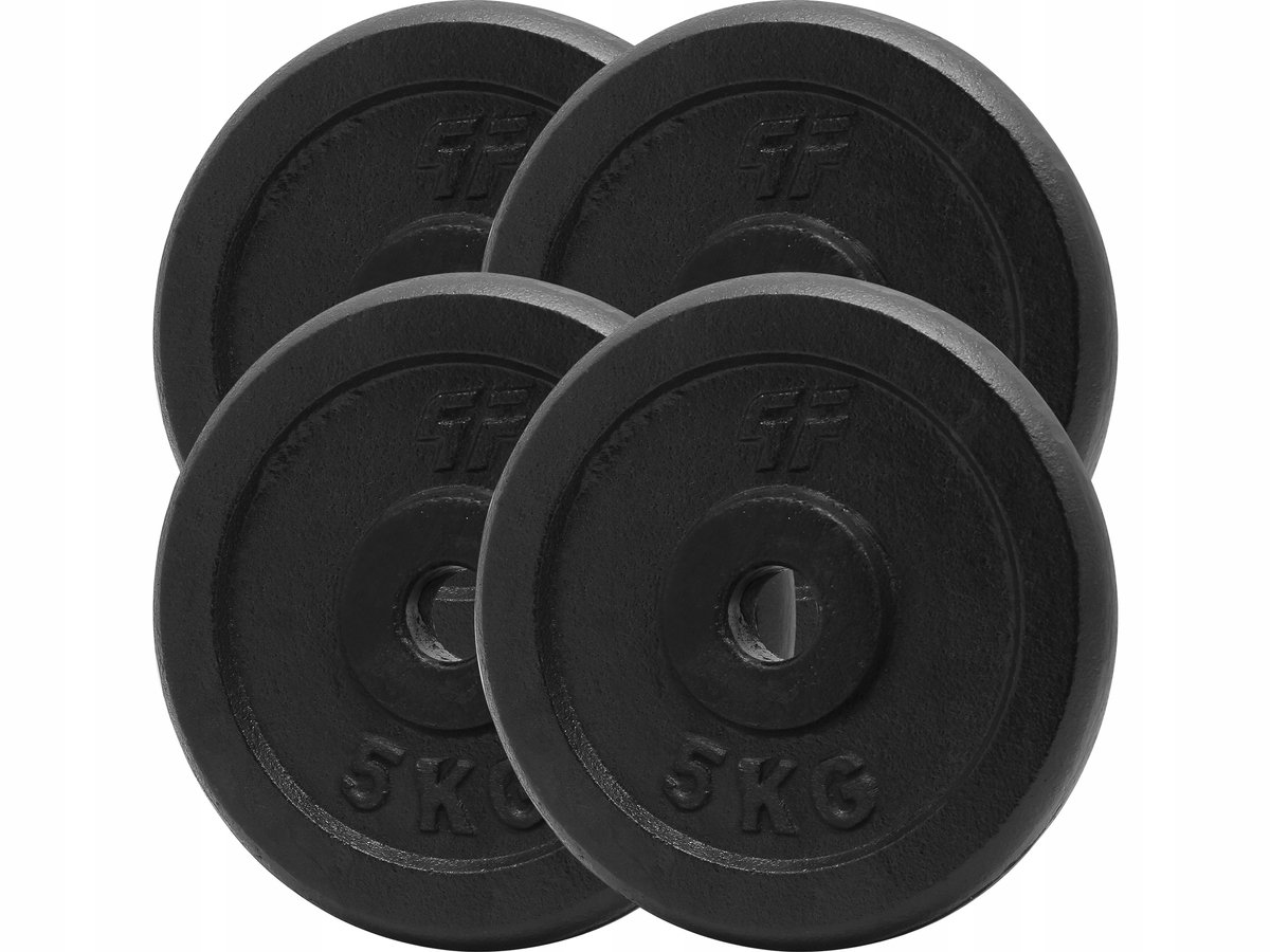 Platinum Fitness 20kg Gietijzeren Halterset - 29mm