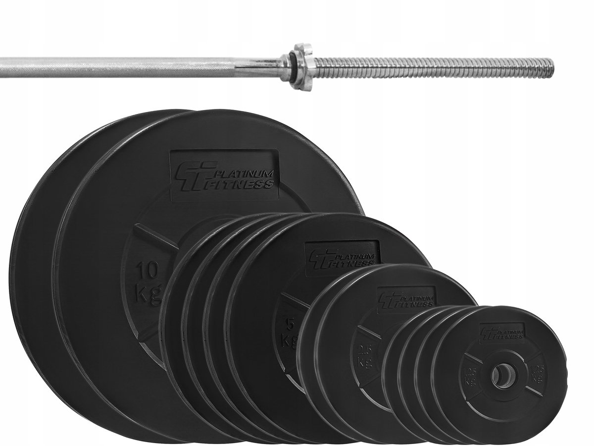 Krachtset 60kg: houderstang 180cm & rail 29mm