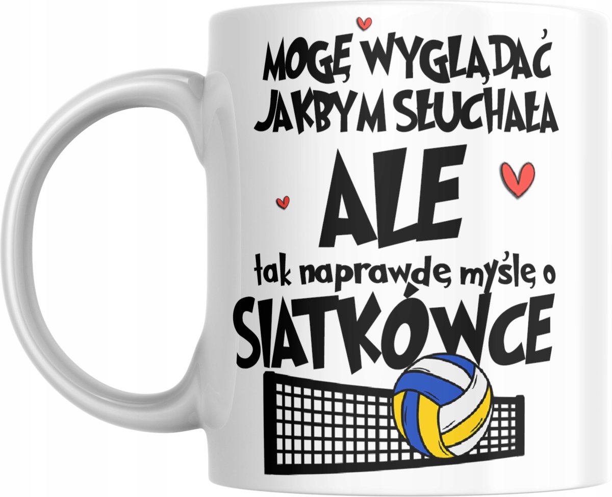 Koffiemok voor Volleybalfans - Uniek Cadeau