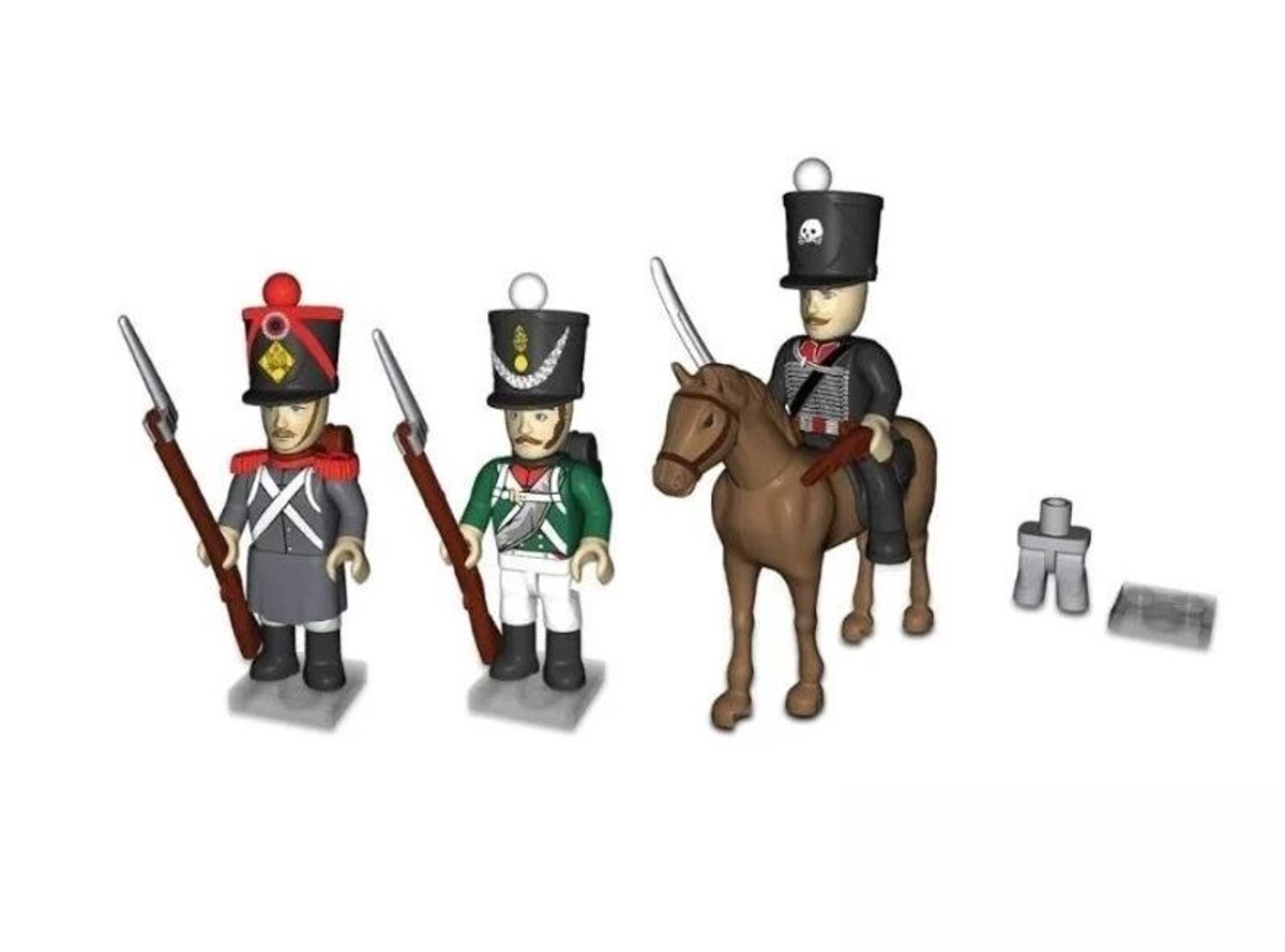 Cobi Historical Collection Napoleonic Wars 20098 Soldaten uit de napoleontische tijd 20098