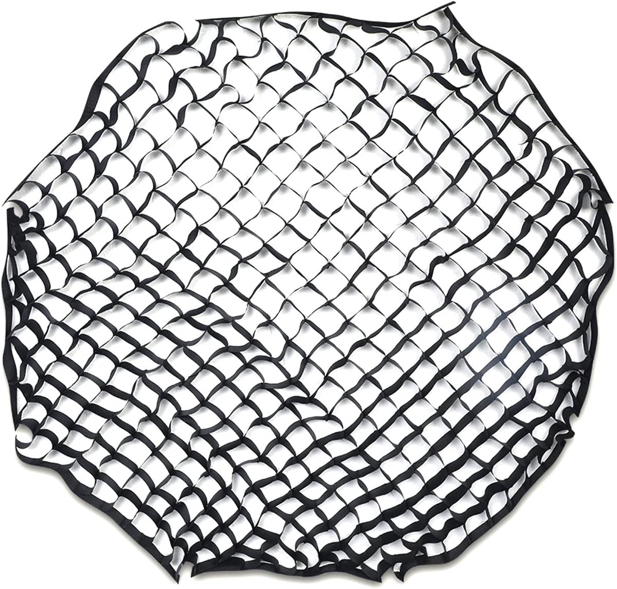 Softbox umbrella 120cm - honeycomb grid design - eenvoudig te installeren - voor professionele fotografie - ShopVlot