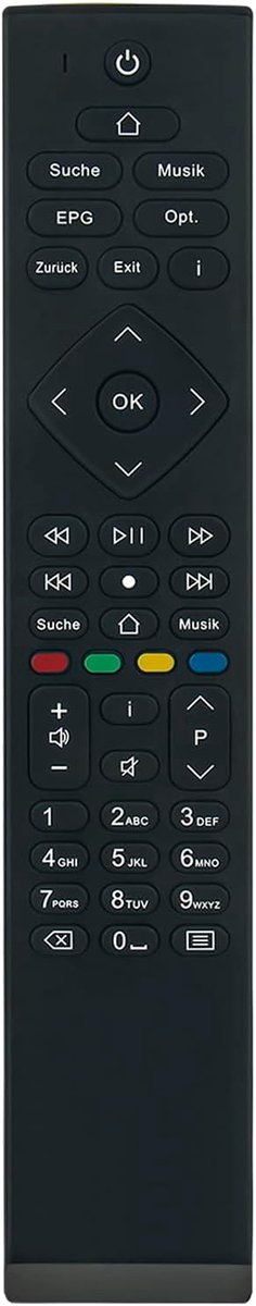 ALLIMITY Remote Control Compatible with Telekom Media Receiver MR-400 MR-401 MR-200 MR-201 MR400 MR401 MR200 MR201 - ShopVlot