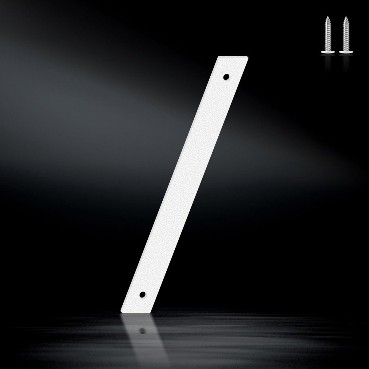 Set van 36 metalen huisnummer- en lettertekens, 15,2 cm, weerbestendig