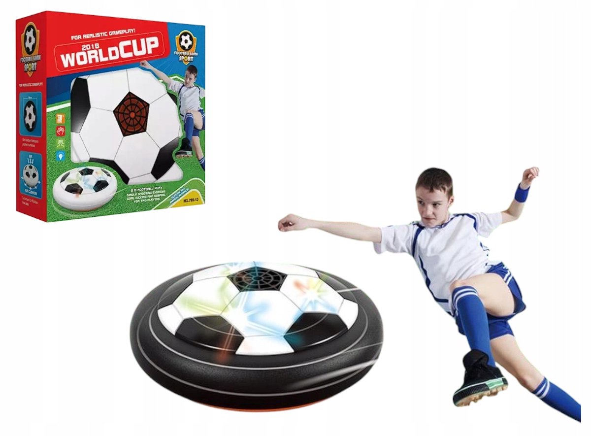 Zwevende LED Hover Ball met Lucht Kussen - Interactief Speelgoed