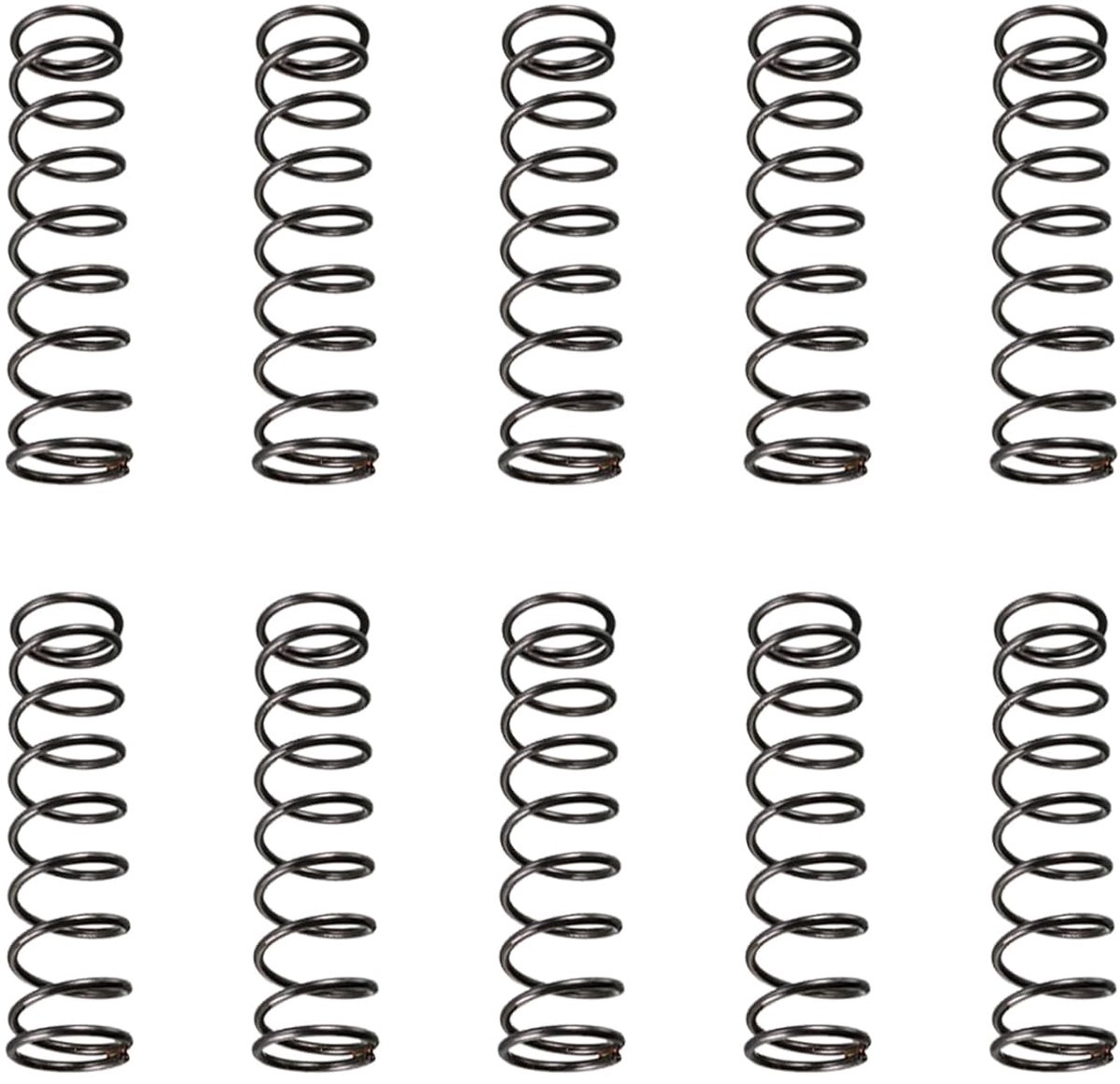 Drukveer 1,2 mm - 14 mm x 50 mm - stalen veer - ideaal voor machines - ShopVlot