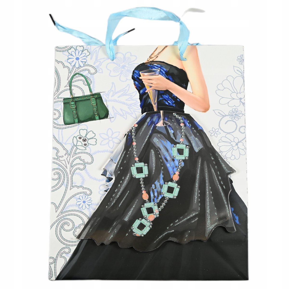 Papieren Cadeautas voor Dames - 26x32cm - Diverse kleuren