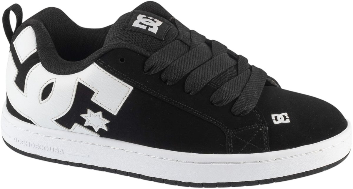DC Shoes Court Graffik, Mannen, Zwart, Sneakers, maat: 46