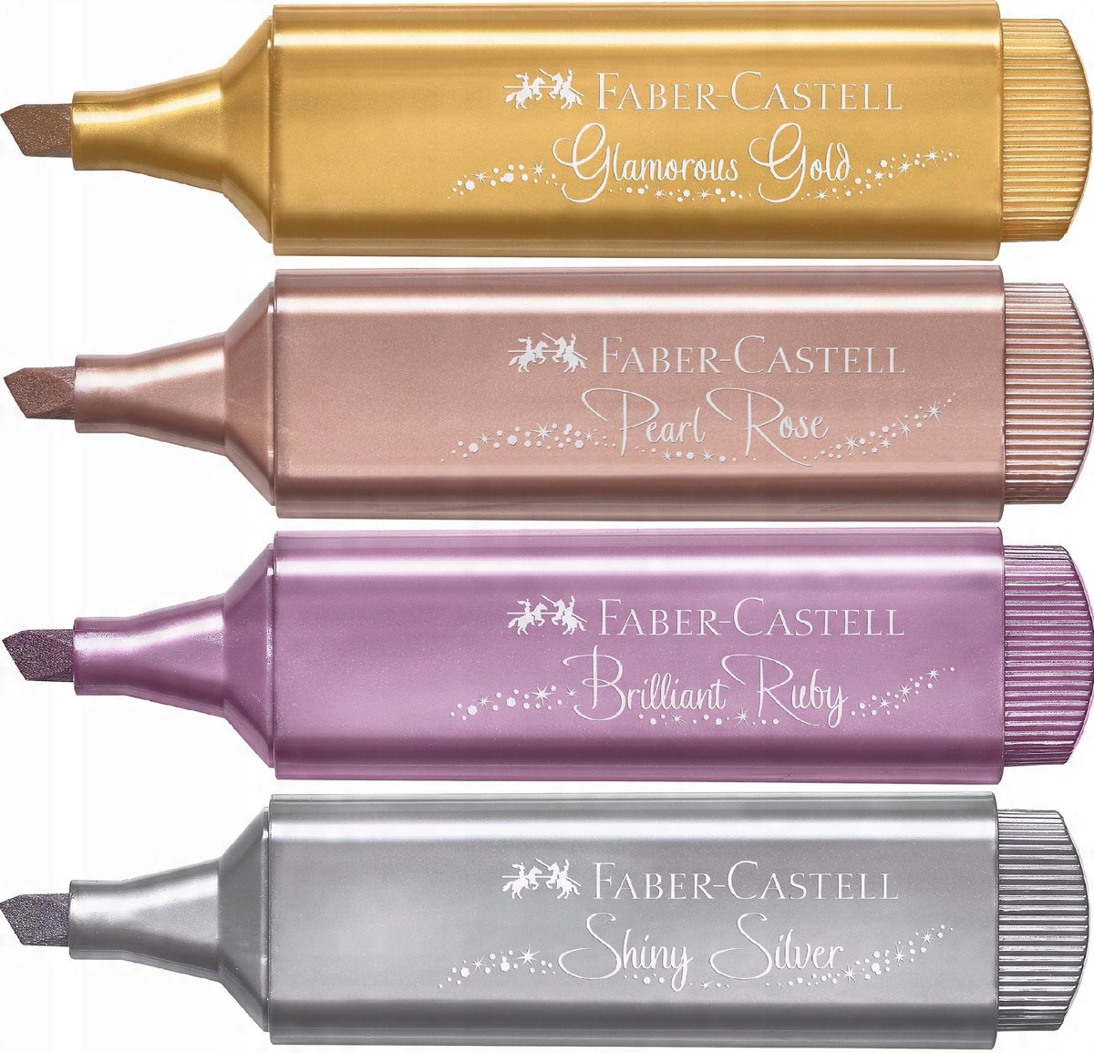 Faber-Castell Metallic Markerset - 4 Kleuren