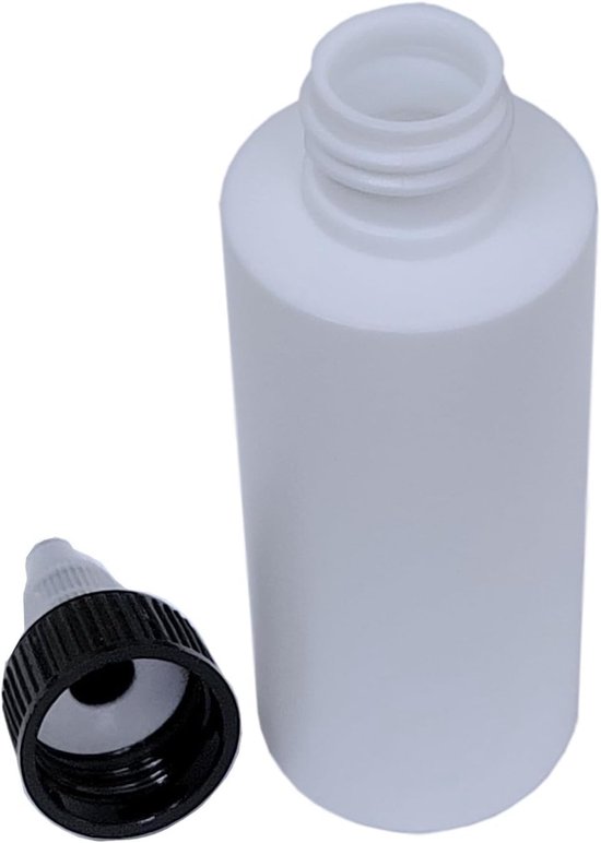 Squeeze dropper flessen 60ml - HDPE kunststof - 40 stuks - ideaal voor vloeistoffen - ShopVlot — afbeelding 2