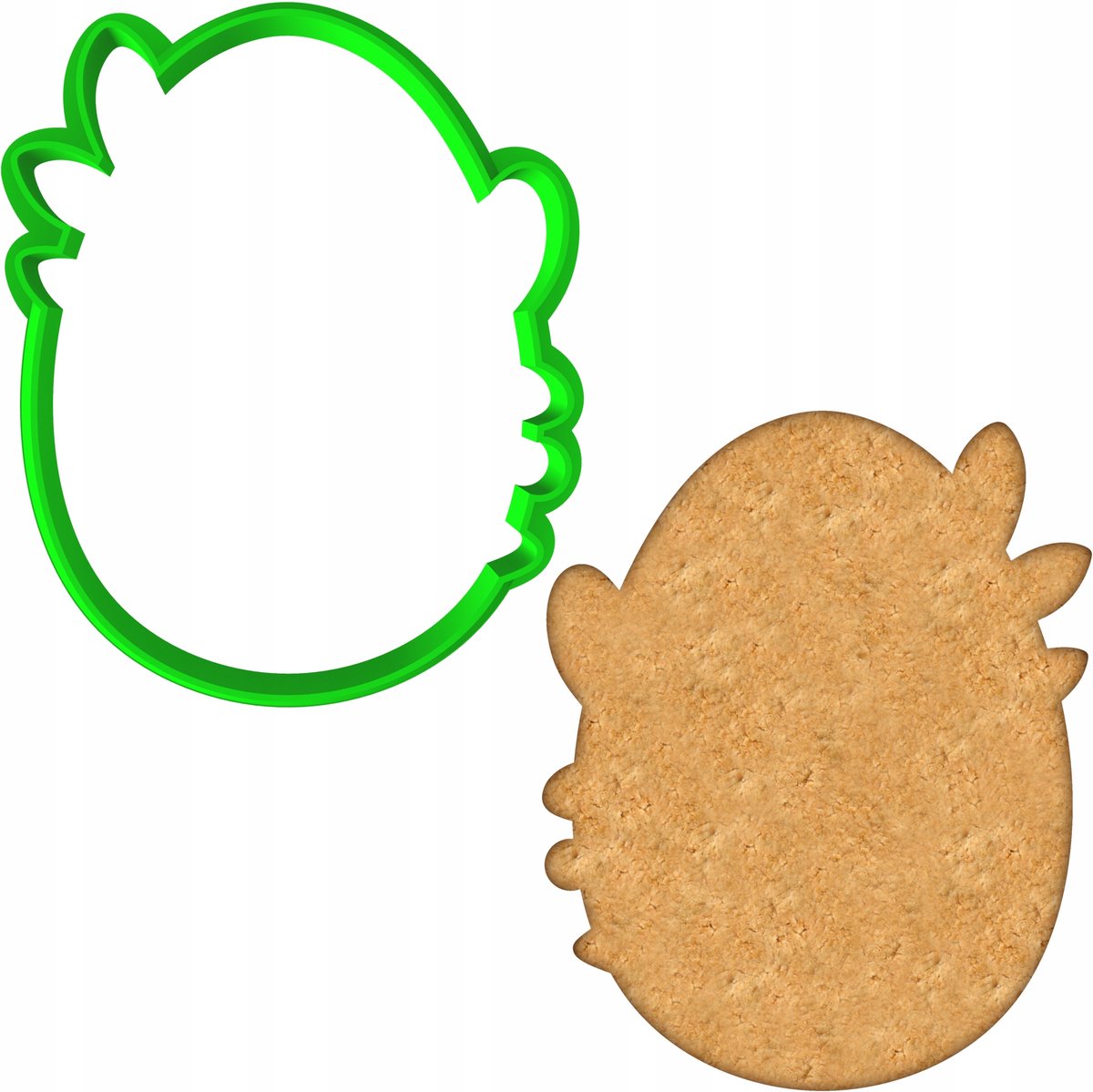 Paas Koekjesvorm Ei - 8cm - Kunststof PETG