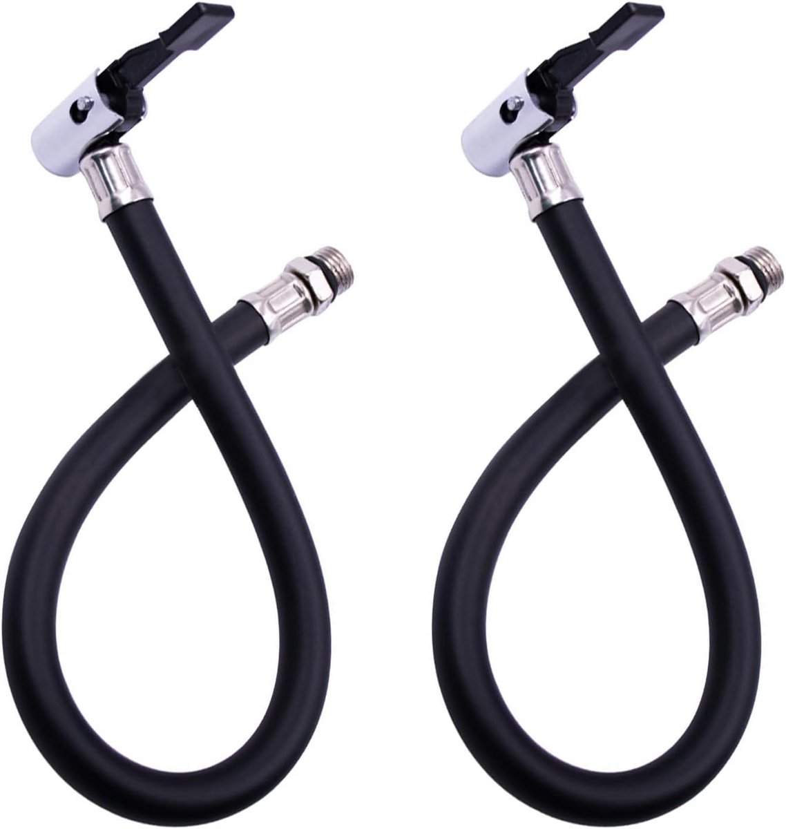 Bandenpompslang - 37,5 cm - Universele Ventielverlengset - Voor Auto, Motor en Fiets
