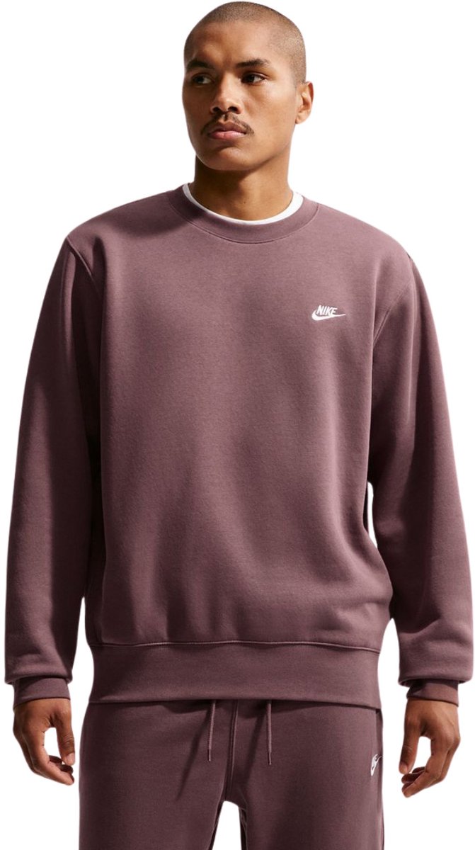 Nike Club BB Sweater Heren Bruin - Maat M