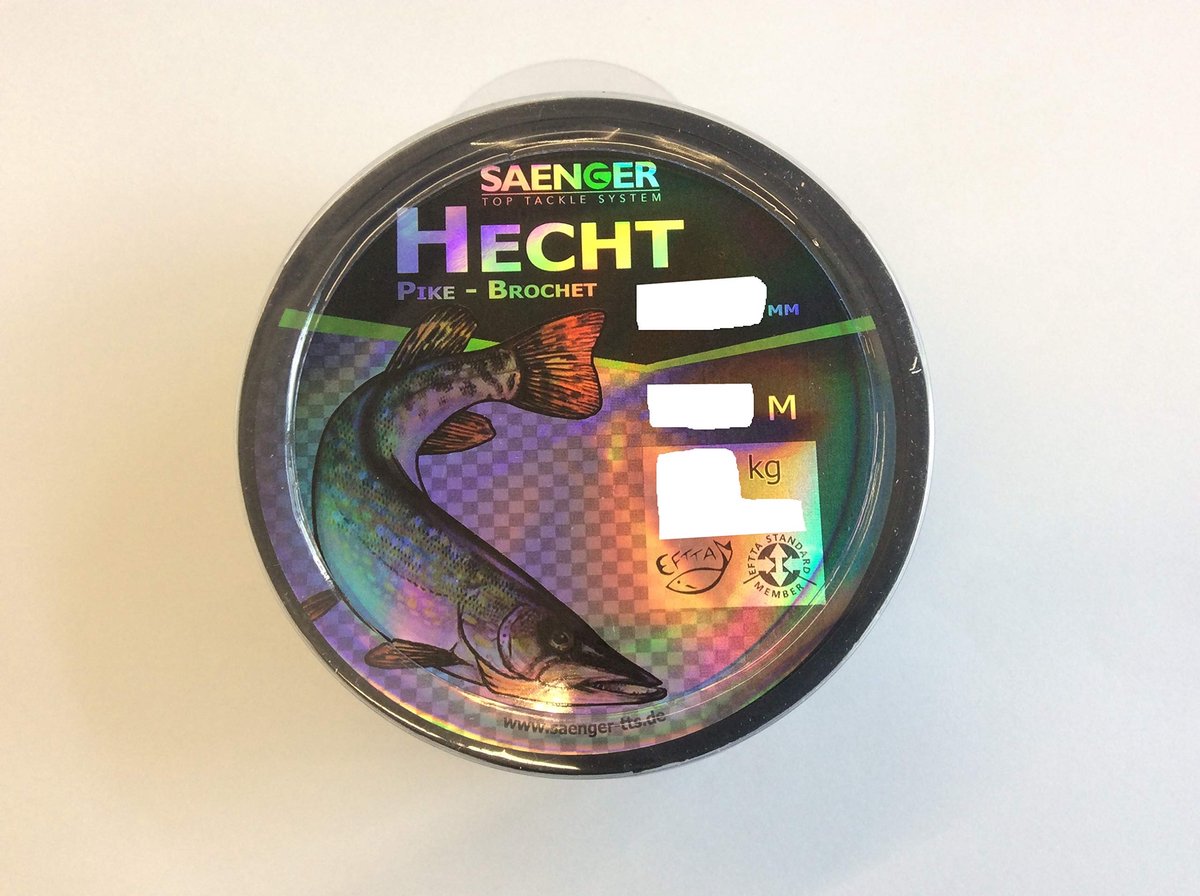 Specitec Snoek snoer 0,30mm - Kleur: lichtgroen transparant - vislijn monofil doelvislijn - ShopVlot