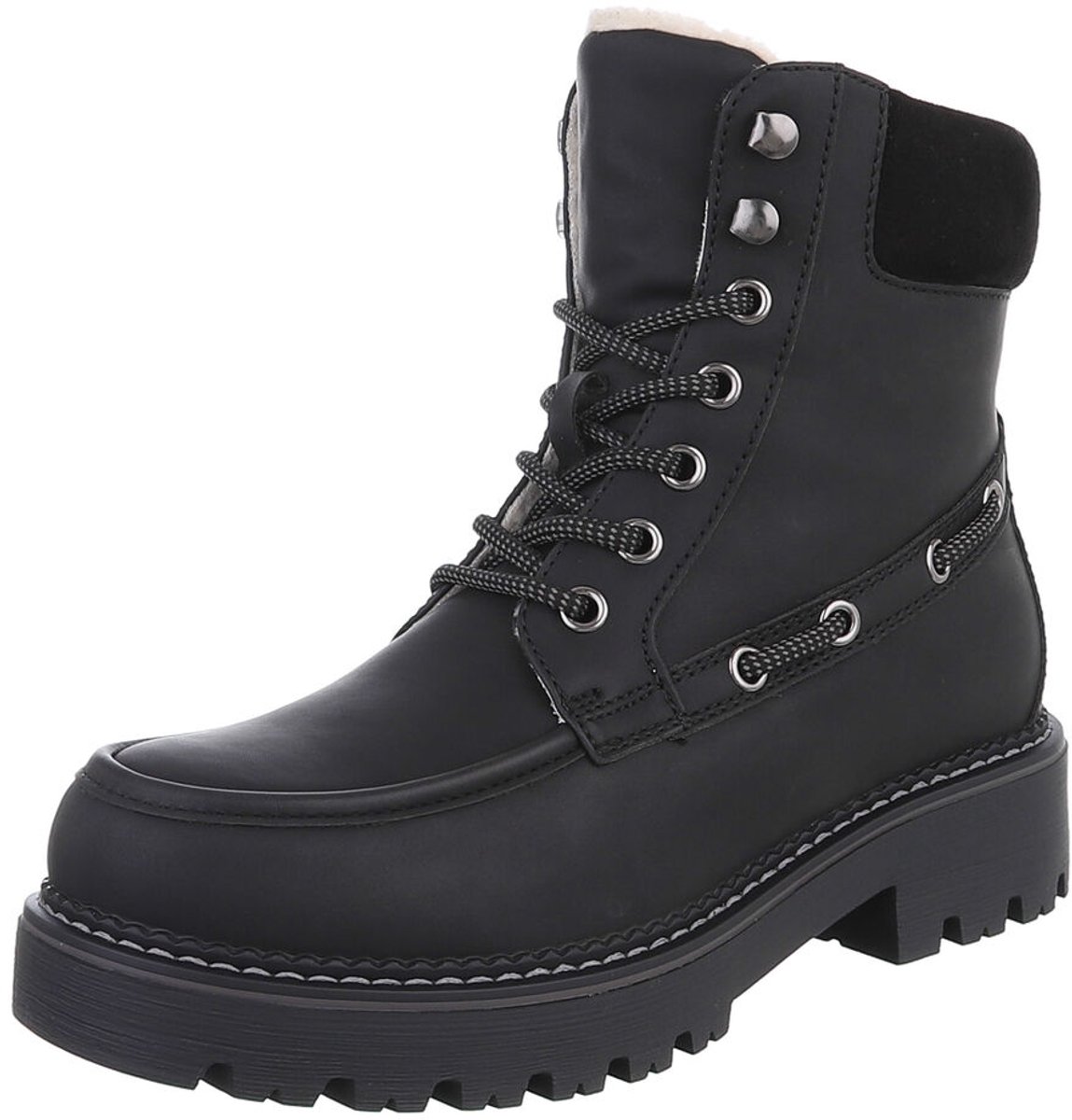 Enkelboot - Vetersluiting - Dames Mt:41