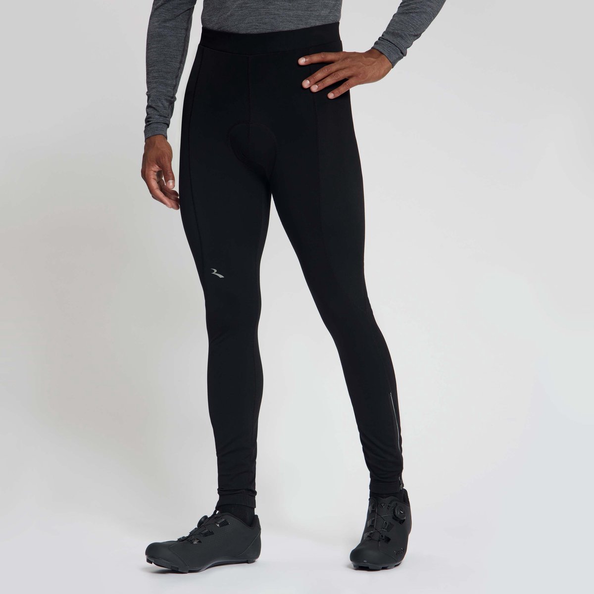 Rogelli Core Heren Lange Fietsbroek - Zeem - Rits - Zwart