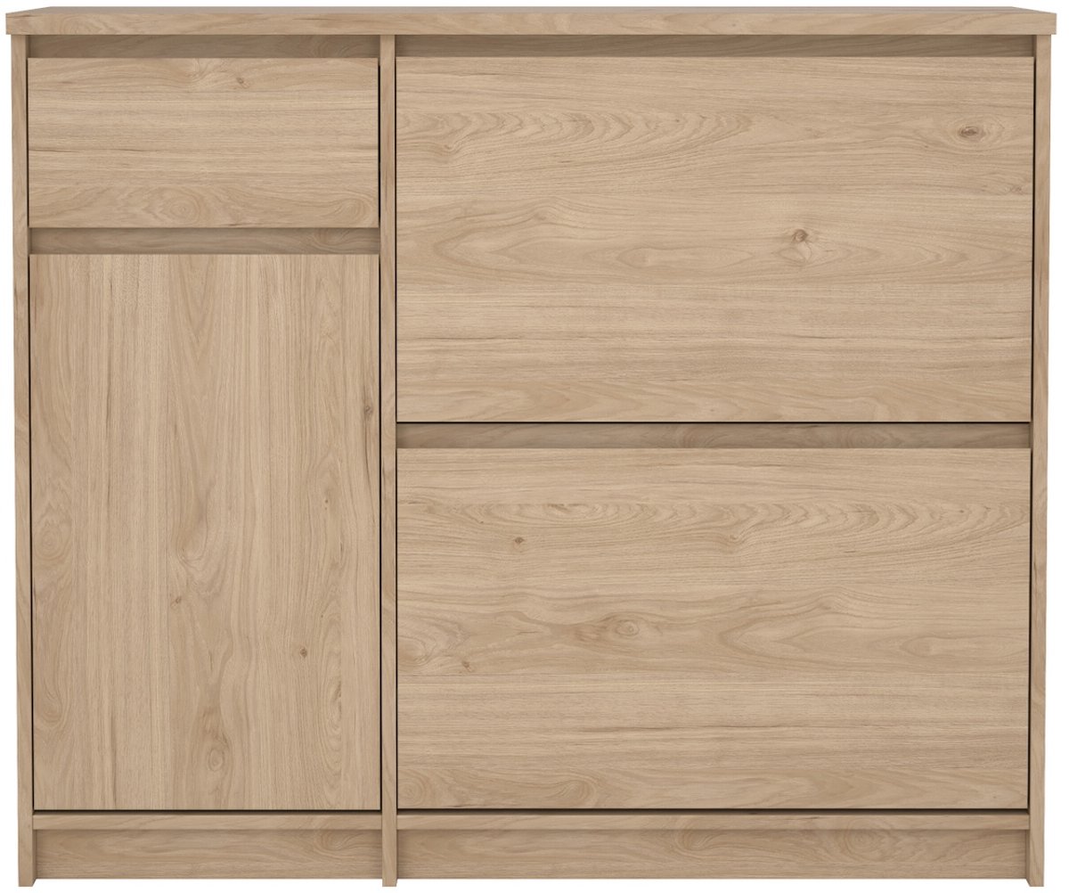 Schoenenkast Ylva Hickory - Giga Living