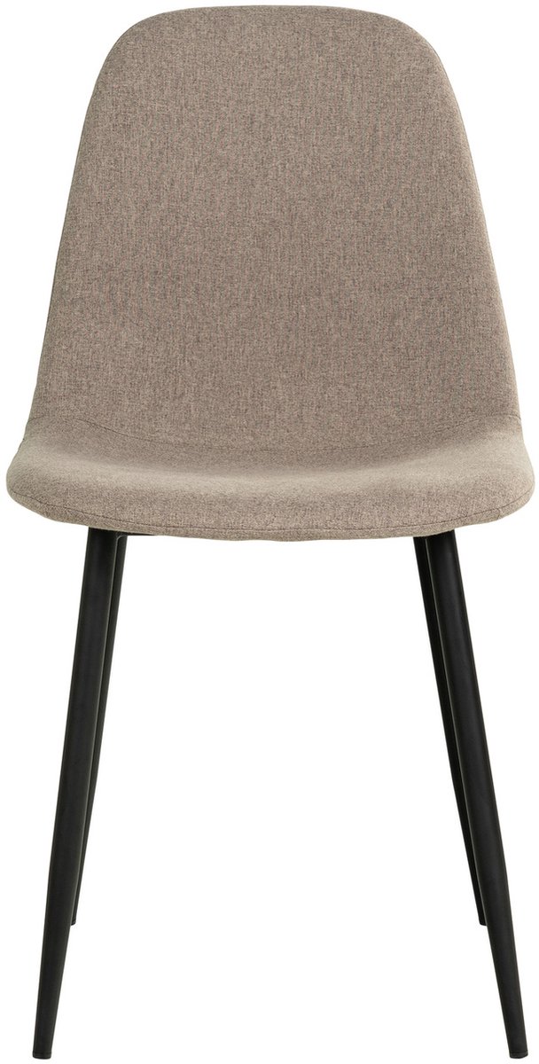 Eetkamerstoel PU leer Stone - 50x47x88cm - Draaggewicht 120kg - Set van 2