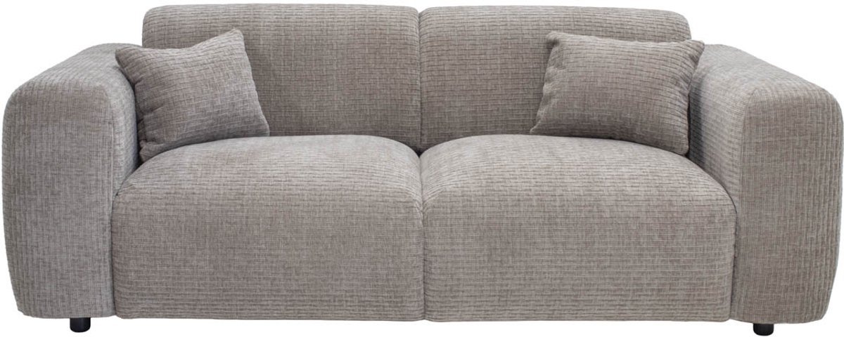 Giga Meubel 2-Zits Bank Dijon - Taupe Stof - 205x100x73cm