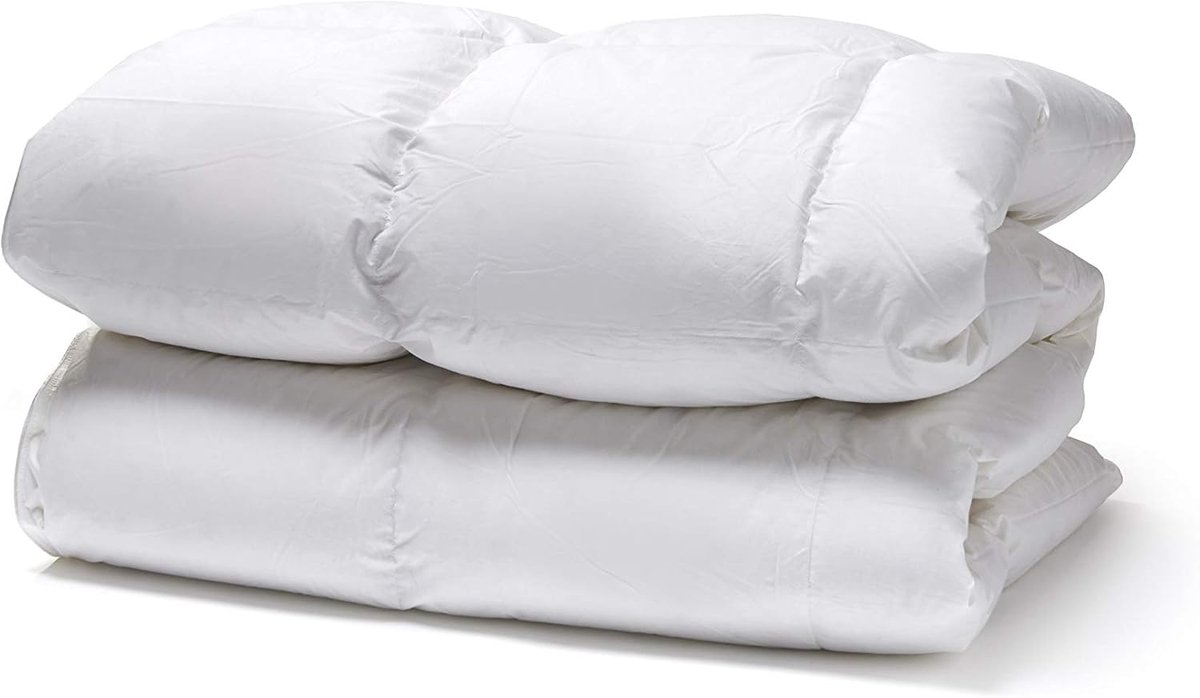 Dekbed Kaprun 240 x 220 cm - 90% Europese ganzenveren - RDS gecertificeerd - Perfect voor voorjaar/herfst - ShopVlot