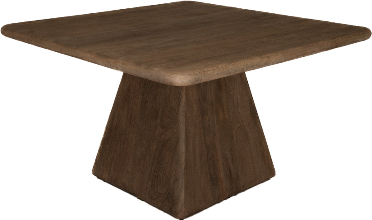 Tower Living Eetkamertafel Asti Vierkant Bruin 130cm