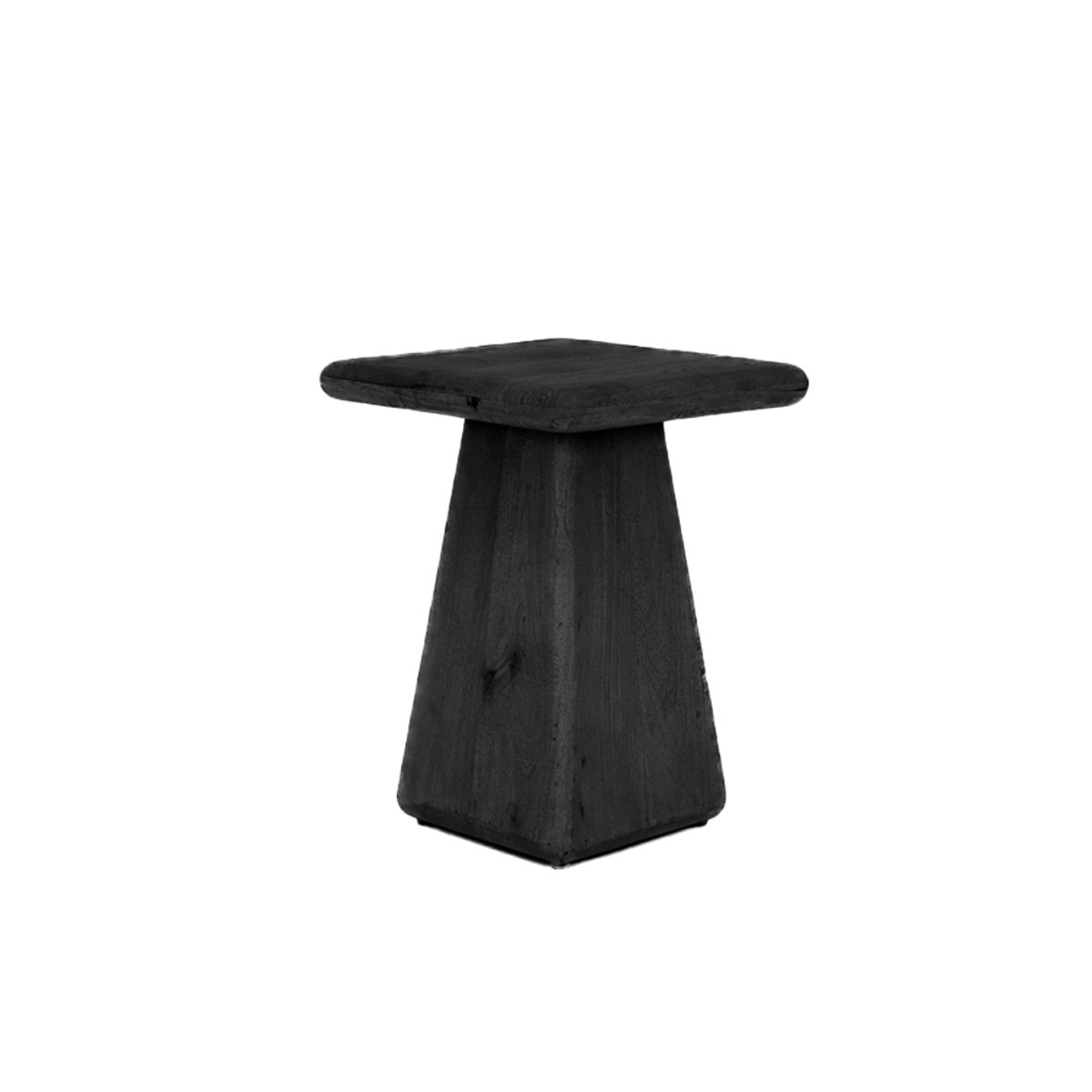 Tower Living Bijzettafel Asti Vierkant Zwart 40cm