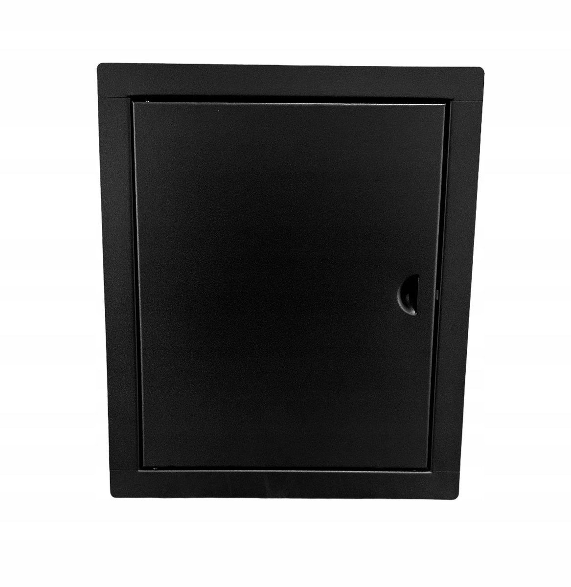 Zwarte Metalen Inspectieluik 25x30cm - Robuust & Veelzijdig