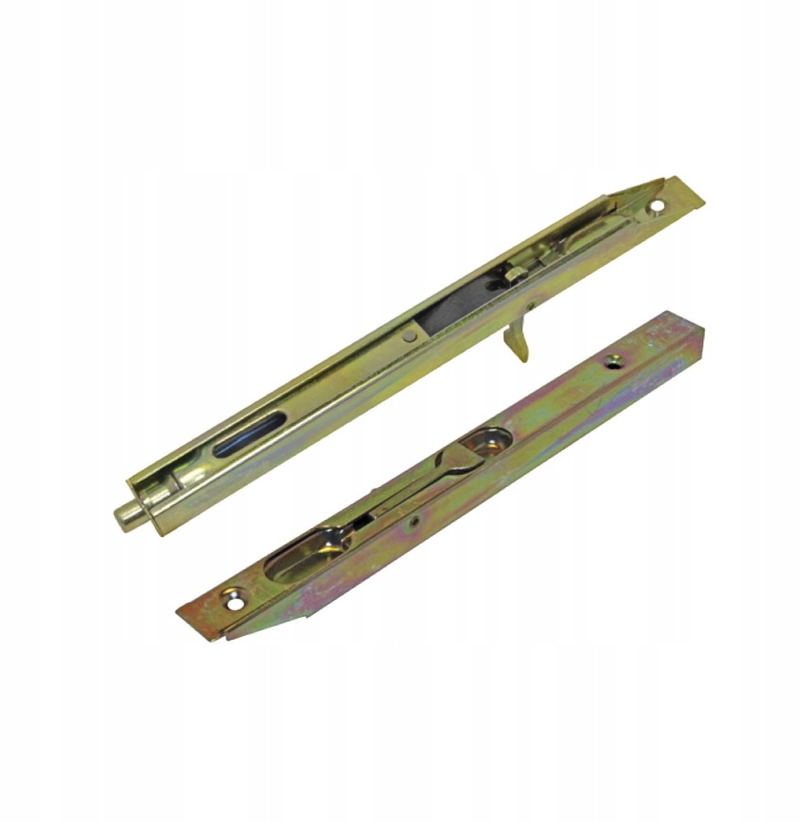 Deur espagnolette 160mm verzinkt - kantgrendel voor dubbele deuren