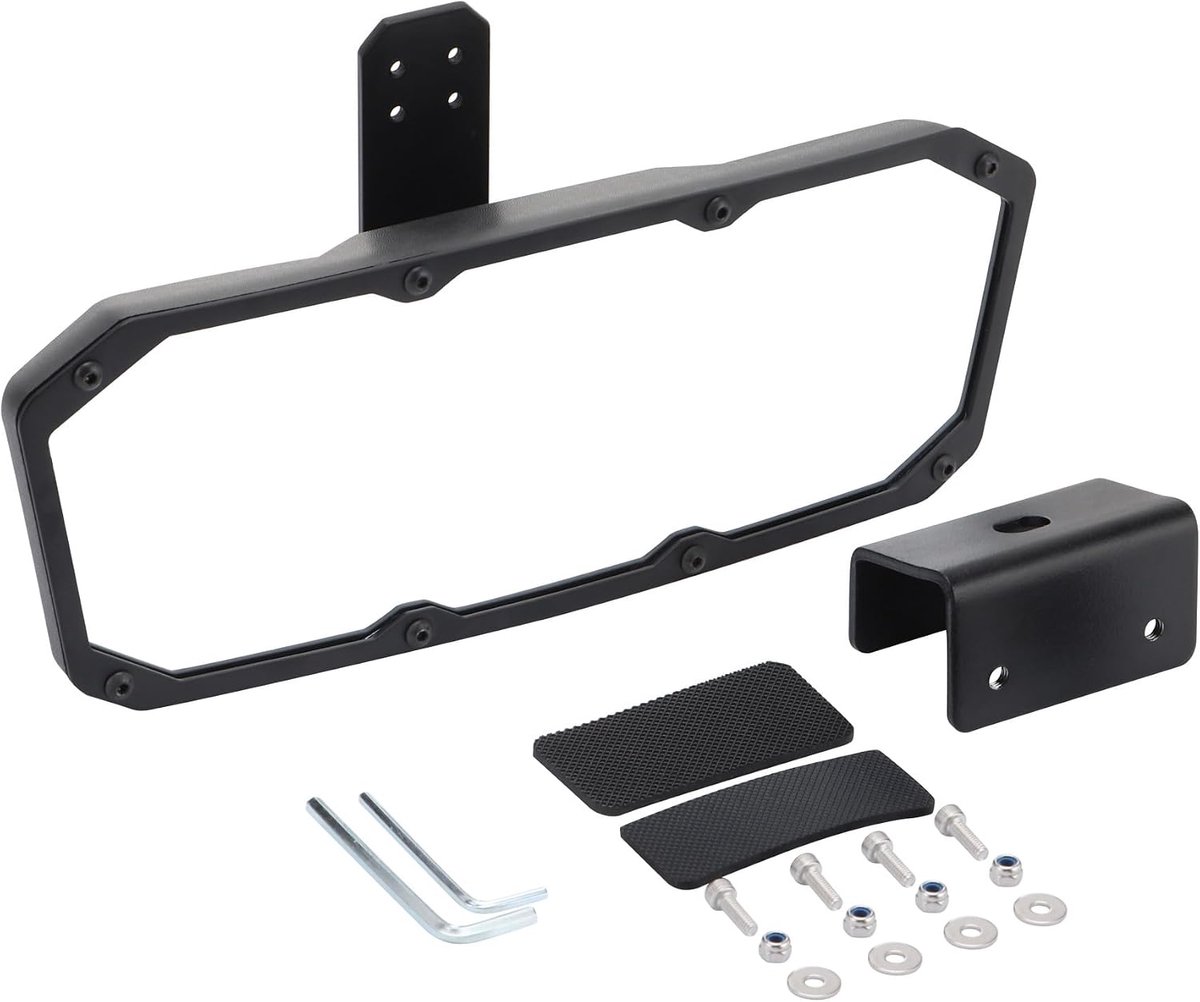 GOOFIT Zwarte UTV-motorboot, zijspiegel, achteruitversnelling, vervanging voor terreinwagen, Dune Buggy, strand, ATV - ShopVlot