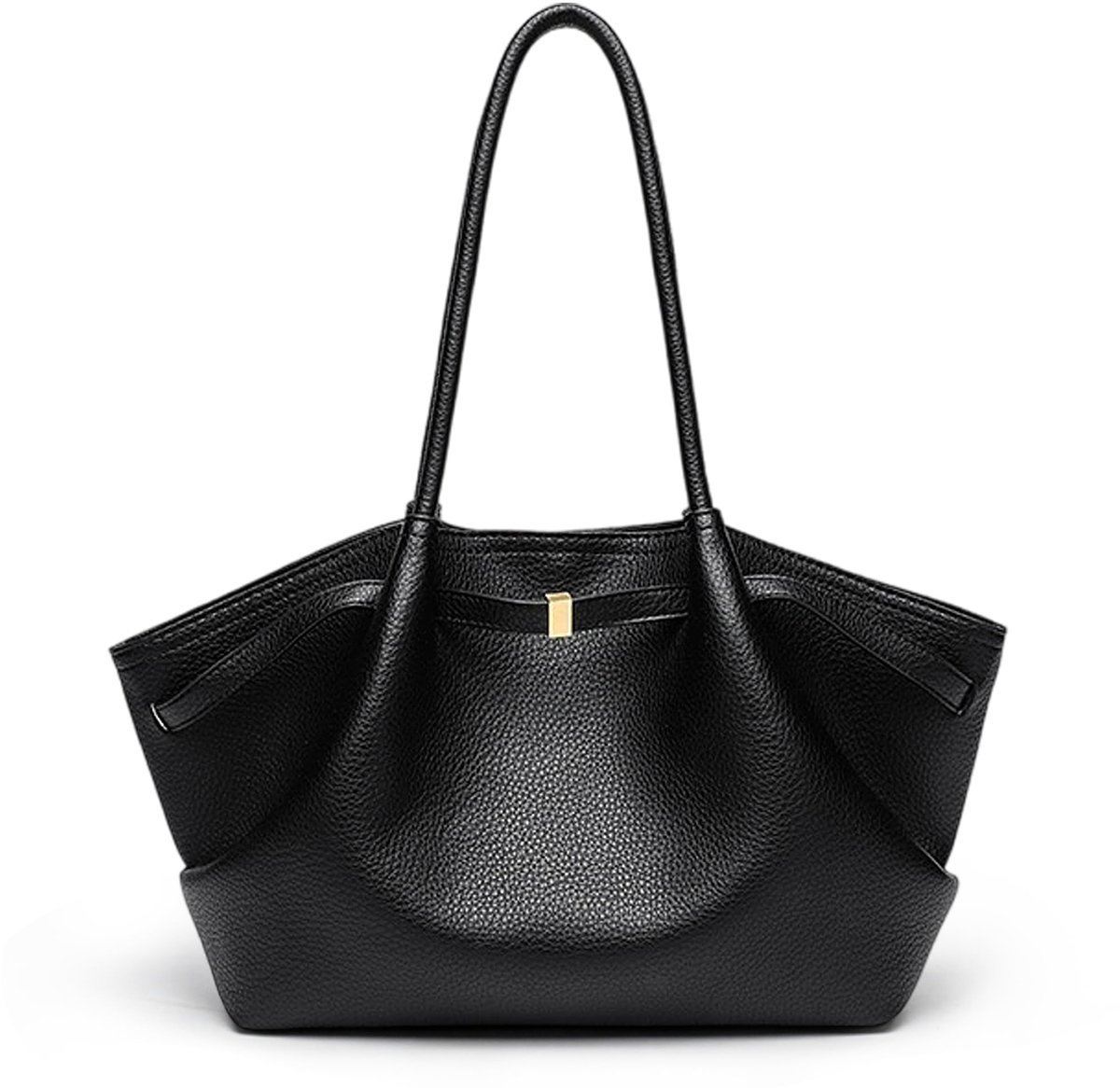 VOESLD Handtas voor dames, groot, van PU-leer, elegante schoudertas en schoudertas met grote capaciteit, shopper tote - ShopVlot