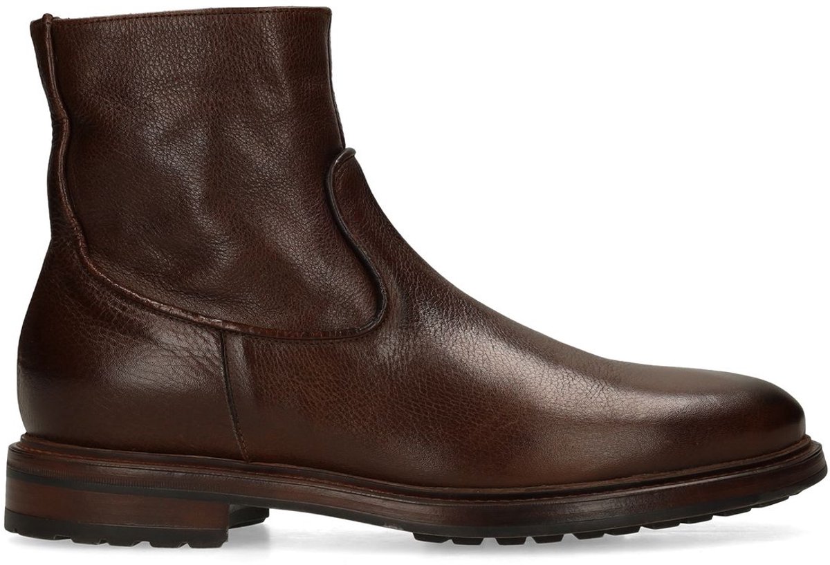 Black label - Heren - Bruine leren boots - Maat 40