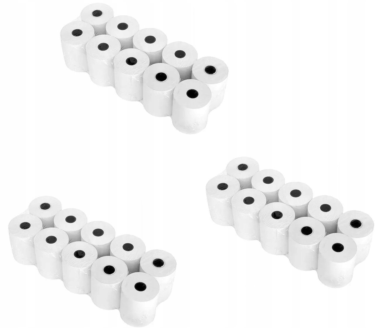 30x Thermische Kassabonrollen 57x30mm - Hoge Kwaliteit BPA-Vrij Papier