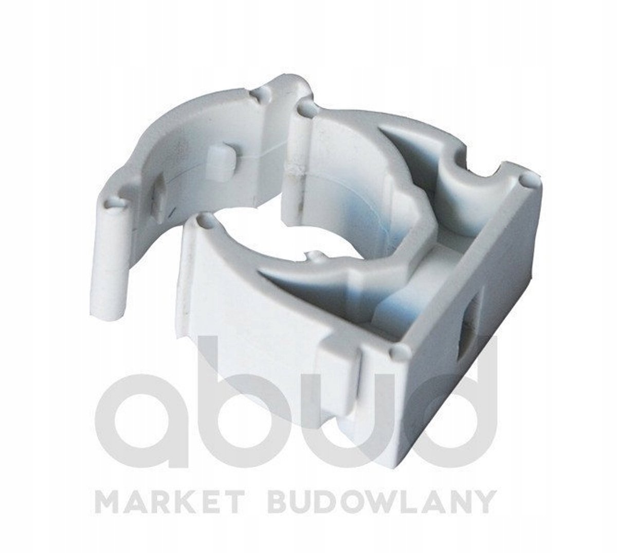 AKS Zielonka 5x Klemmen voor 28mm Buizen - Wit PVC