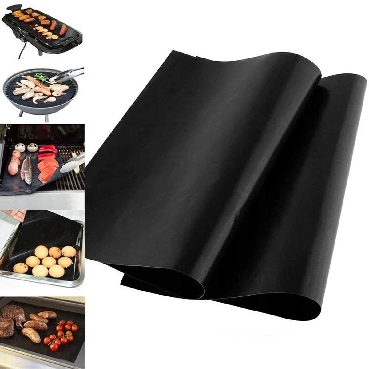 2x Teflon Grillmat & Bakplaat - 40x33cm - Hittebestendig