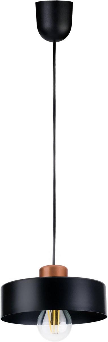 Hanglamp Kubek E27 Metaal 20cm - Stijlvolle Loft Verlichting