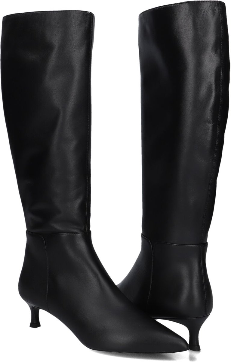 Unisa Inver Laarzen - Leer - Dames - Zwart - Maat 39