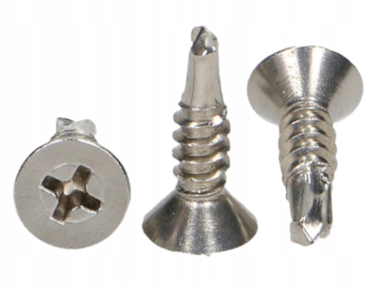 RVS Zelfborende Schroef A2 4,2x38mm - 10 Stuks