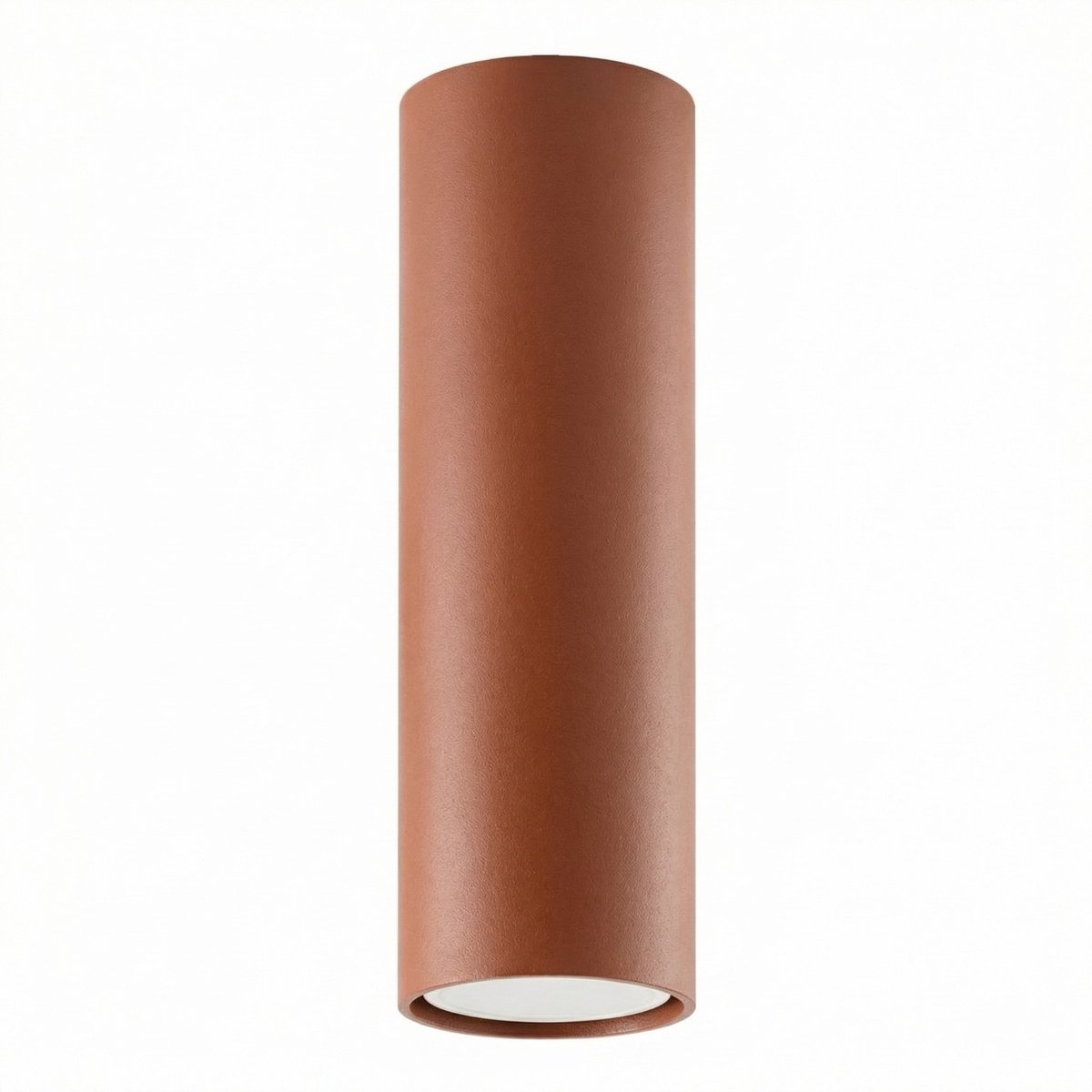 Sollux Lighting Plafondlamp LAGOS - GU10 - rode oker - staal - 6x6x20cm