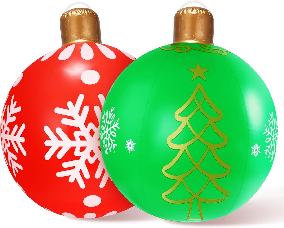 Inflatable Christmas Bauble, Giant Inflatable Christmas Baubles, PVC Inflatable Ball, Indoor and Outdoor, Home - ShopVlot