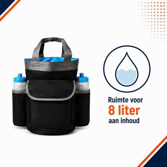 Sportec Waterzak Prof 2.0 Zwart Onbedrukt 8 Liter van Sportec — afbeelding 2