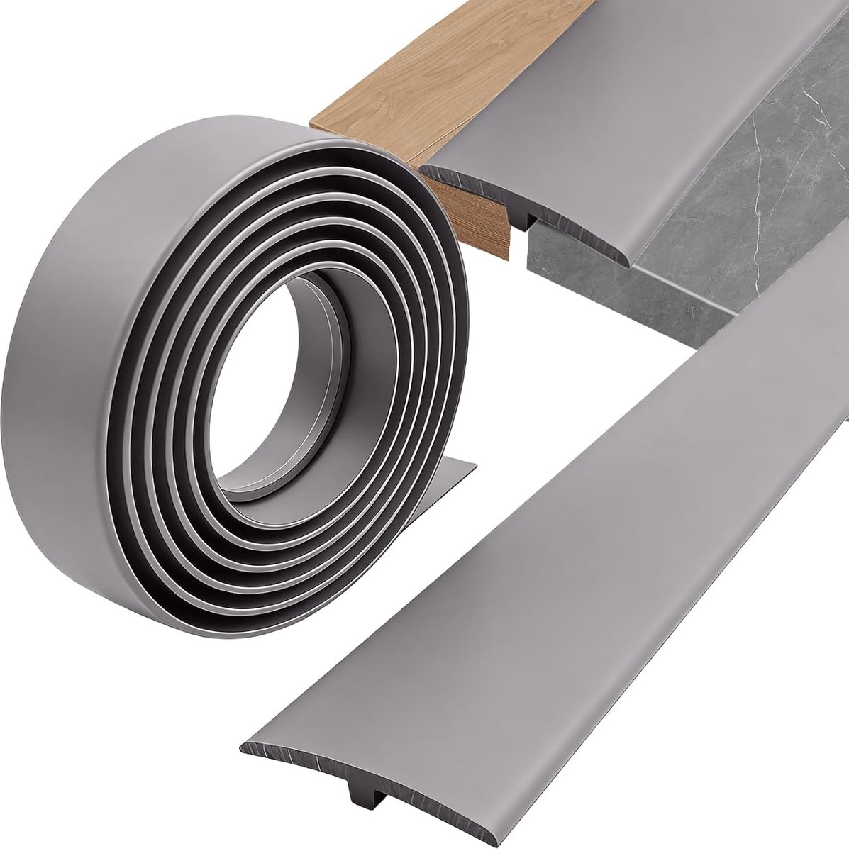 Transition Profile, T-Profile, Transition Frame, Self-Adhesive, Transition Profile, Self-Adhesive Floor Transition - ShopVlot