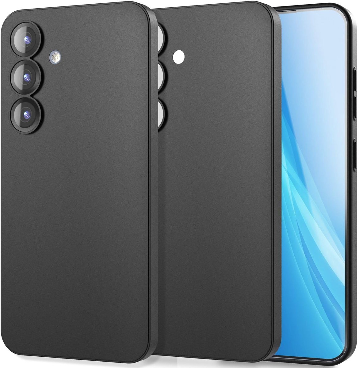 NALIA Phantom Compatible with Samsung Galaxy S25 Plus Case, Ultra-Thin 0.3mm Phone Case, Ultra-Slim Hard Case, Matte - ShopVlot