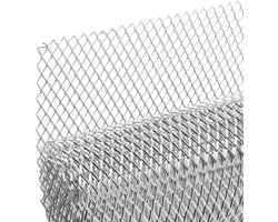 AggAuto 100 x 33 cm, silver, racing grille, size of the window hole 6 × 12 mm, aluminium grille, universal radiator - ShopVlot
