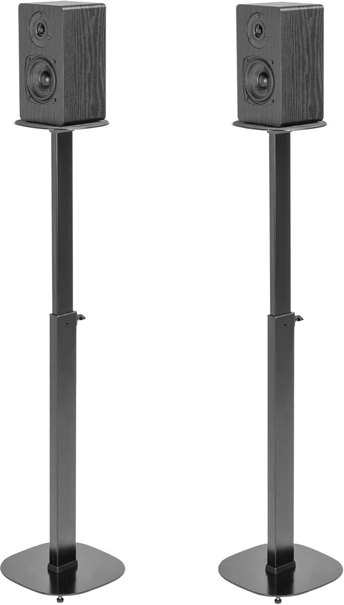 Speaker stand universal height adjustable - speaker stand sound boxes - ShopVlot