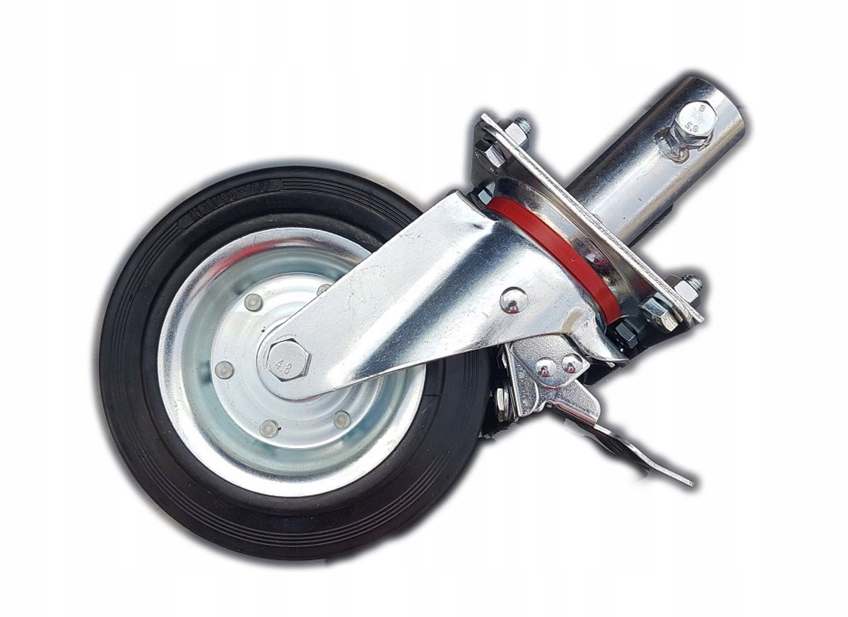 Stevige Steigerwielen met Verzinkte Basis - 200mm, 260kg