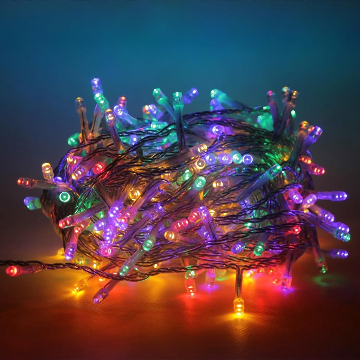 Lichtsnoer - Multikleur - 25 meter - 500 LED's met 8 Lichtspellen - Voor Binnen en Buiten