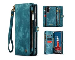Solidenz geschikt voor Samsung Galaxy A27 hoesje - 8 pasjes - Blauw