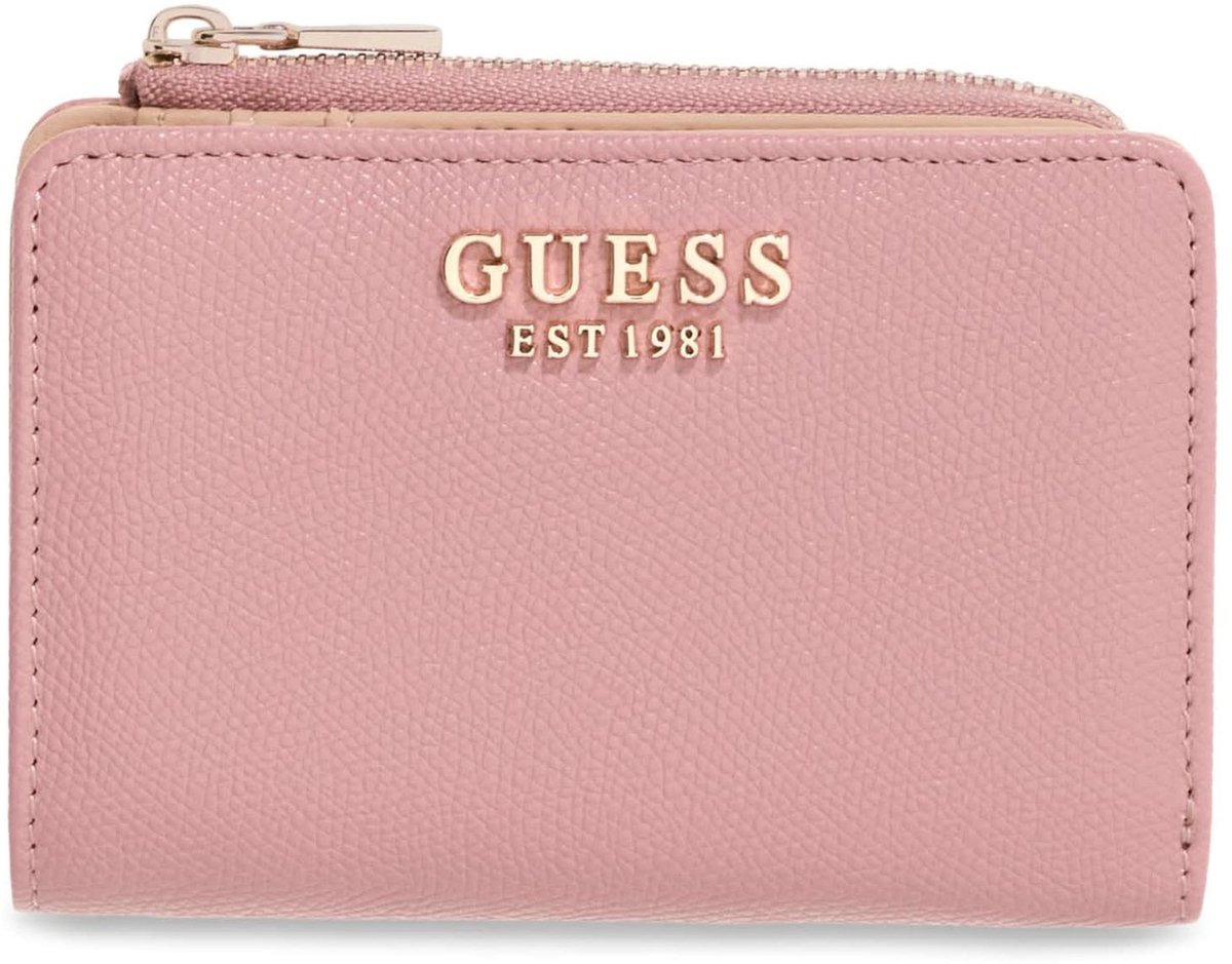 GUESS portemonnee Amorette SLG Zip Around Wallet Rosewood roze