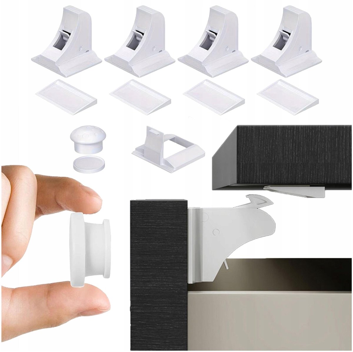 Magnetische Kastsloten - Onzichtbaar & Kindveilig